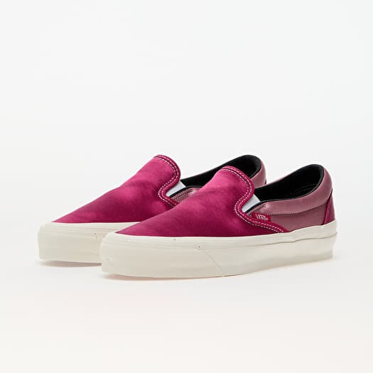 Velvet slip on vans cheap