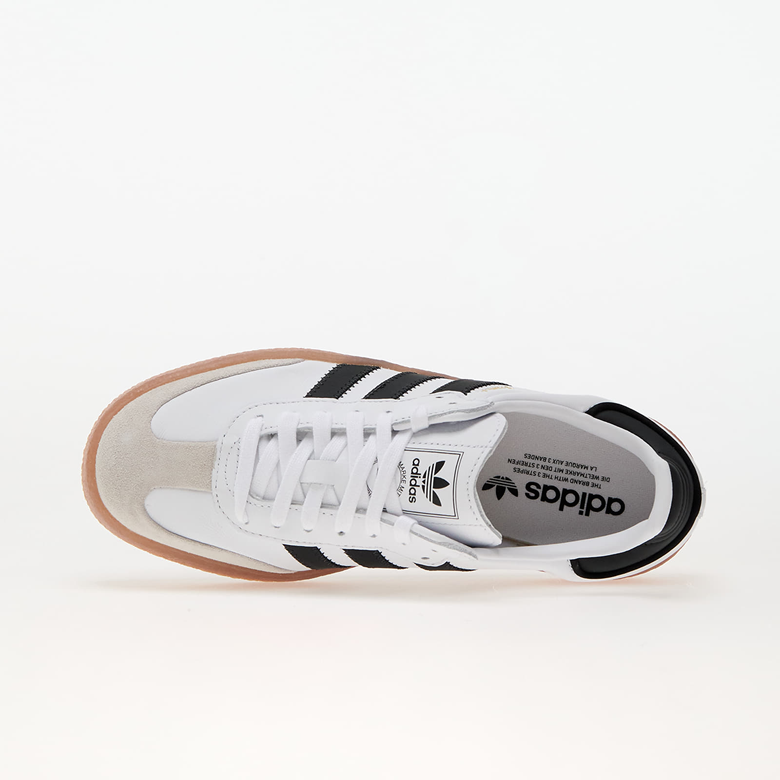 Women's shoes adidas Sambae W Ftw White/ Core Black/ Gold Metallic