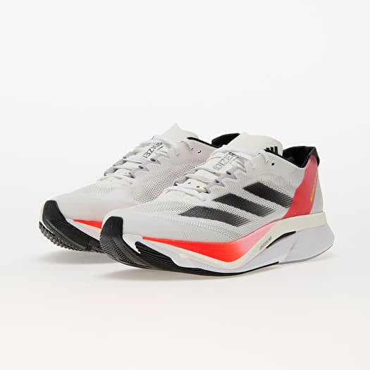 adidas Adizero Boston 12 M Ftw White Aurmet Solid Red Footshop