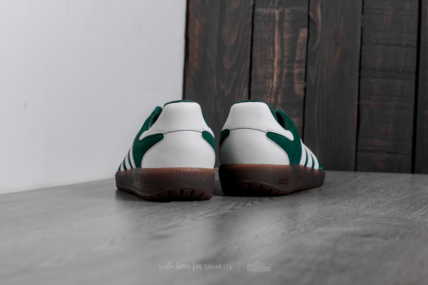 Men s shoes adidas Intack Spezial Dark Green Chalk White Dark