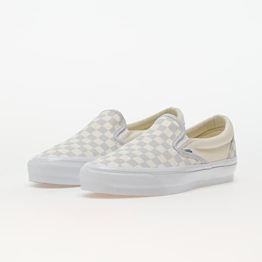 Vans grey checkerboard slip on new arrivals