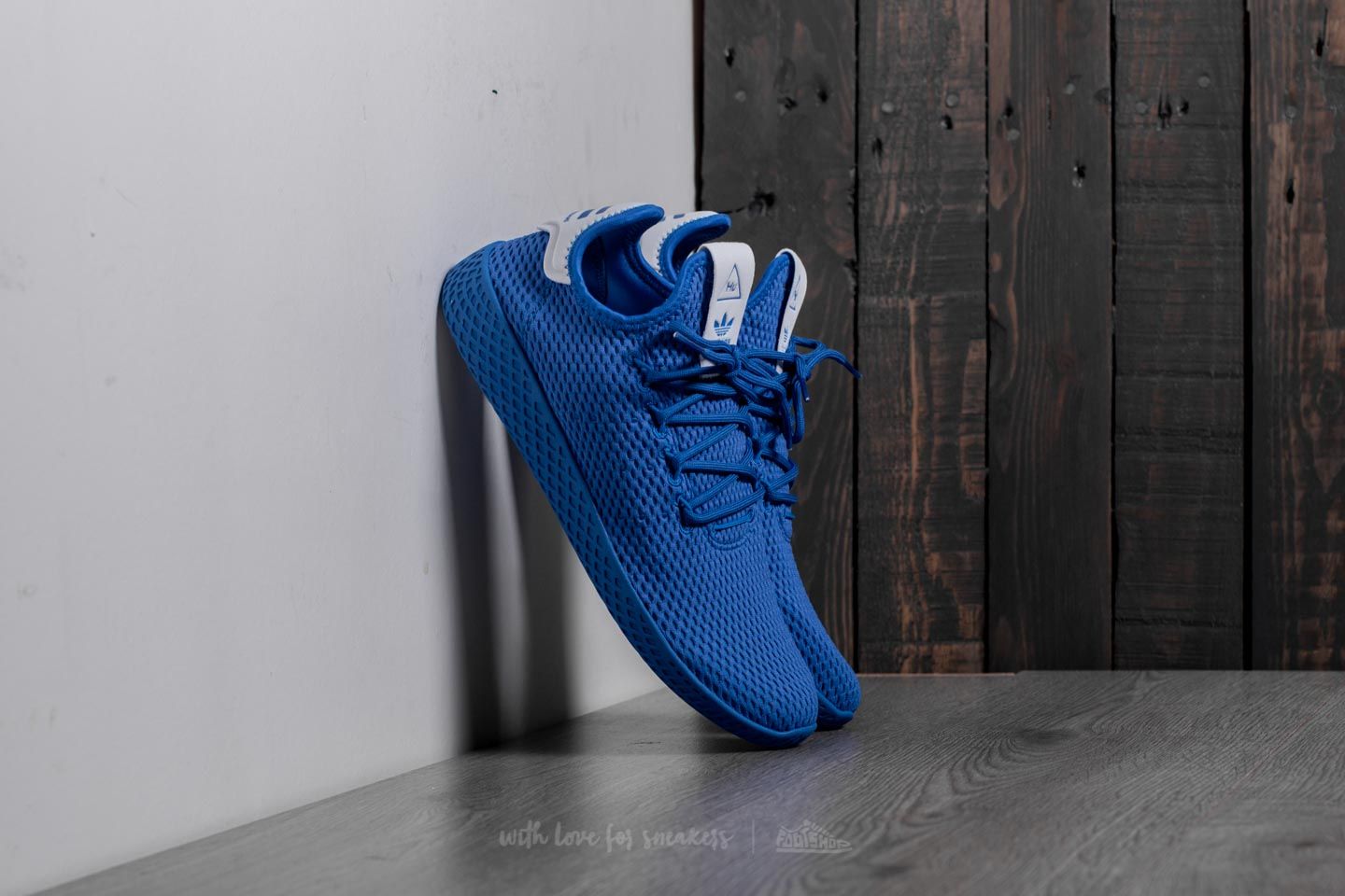 Men's shoes adidas Pharrell Williams Tennis HU Blue/ Ftw White | Footshop