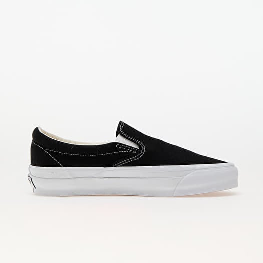 Scarpe uomo Vans Slip On Reissue 98 LX Black White Footshop