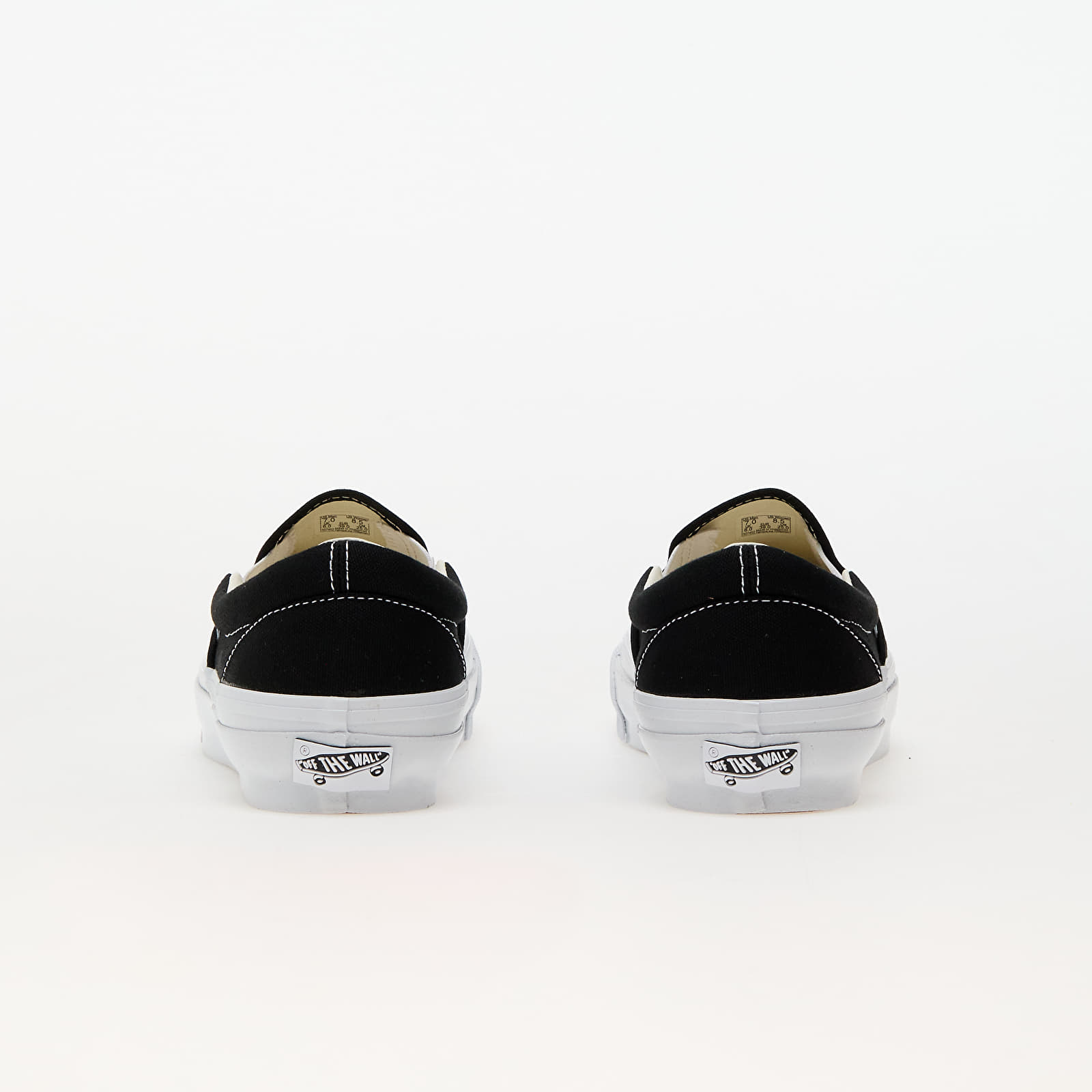 Black platform slip on vans clearance