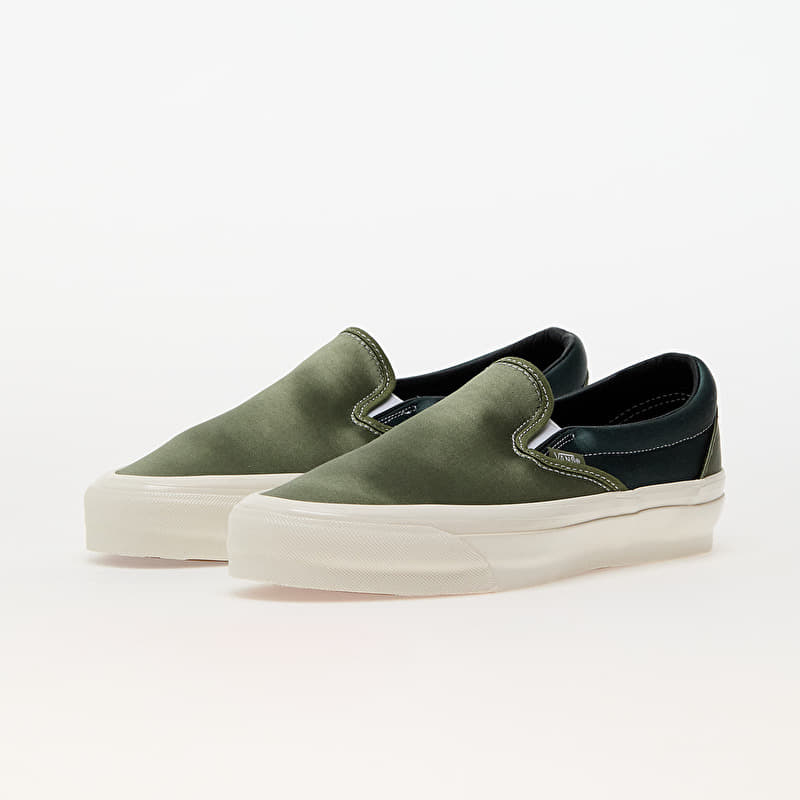 Vans LX Slip-On Reissue 98 Satin Loden Green | Footshop