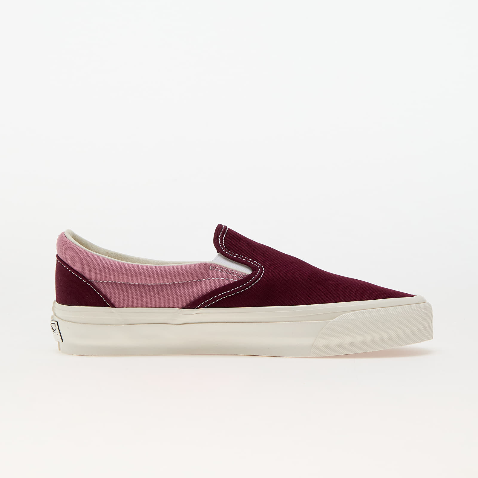 Pánské tenisky a boty Vans LX Slip-On Reissue 98 LX Bmx Maroon/ Pink