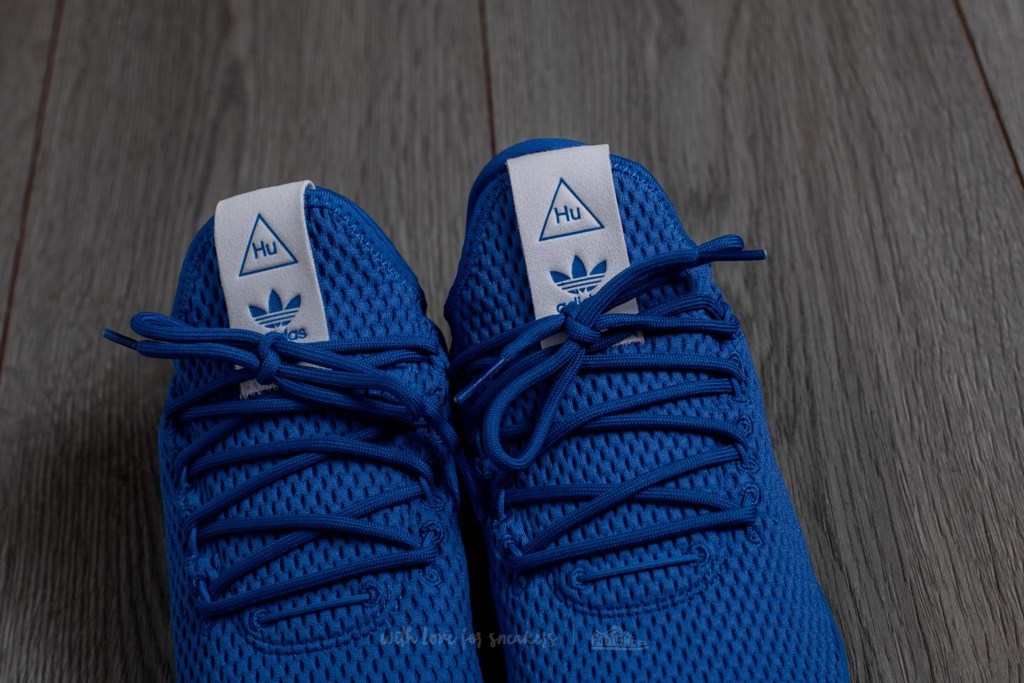 Pharrell williams adidas hu blue top