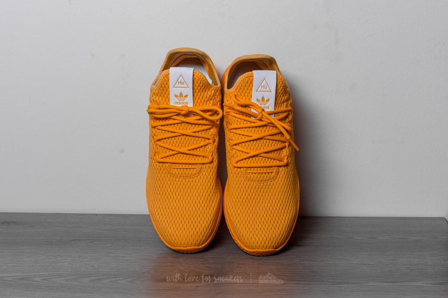 Men s shoes adidas Pharrell Williams Tennis Hu Collegiate Gold Collegiate Gold Ftw White Footshop