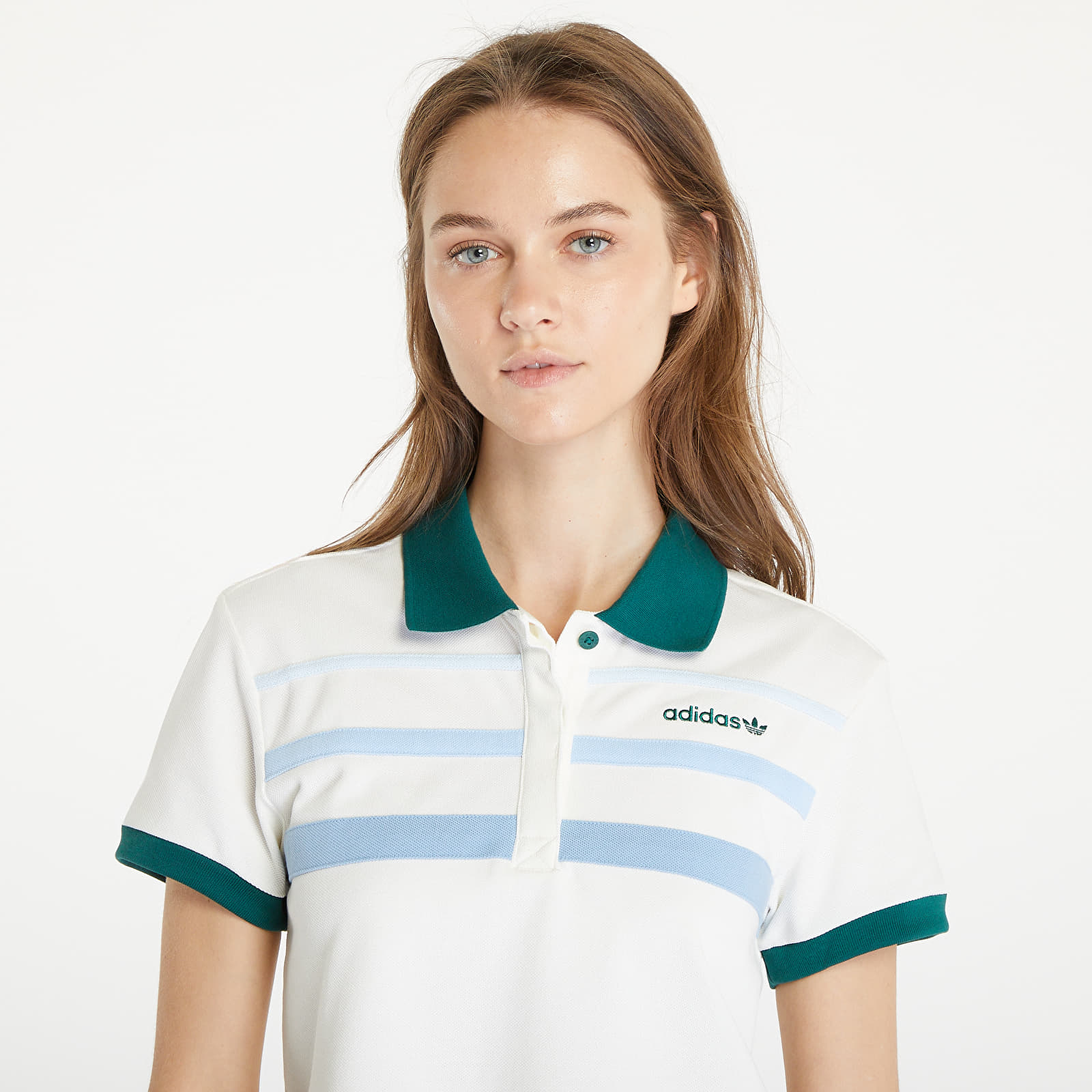 T-shirts adidas '80S Slim Polo T-Shirt Off White | Footshop