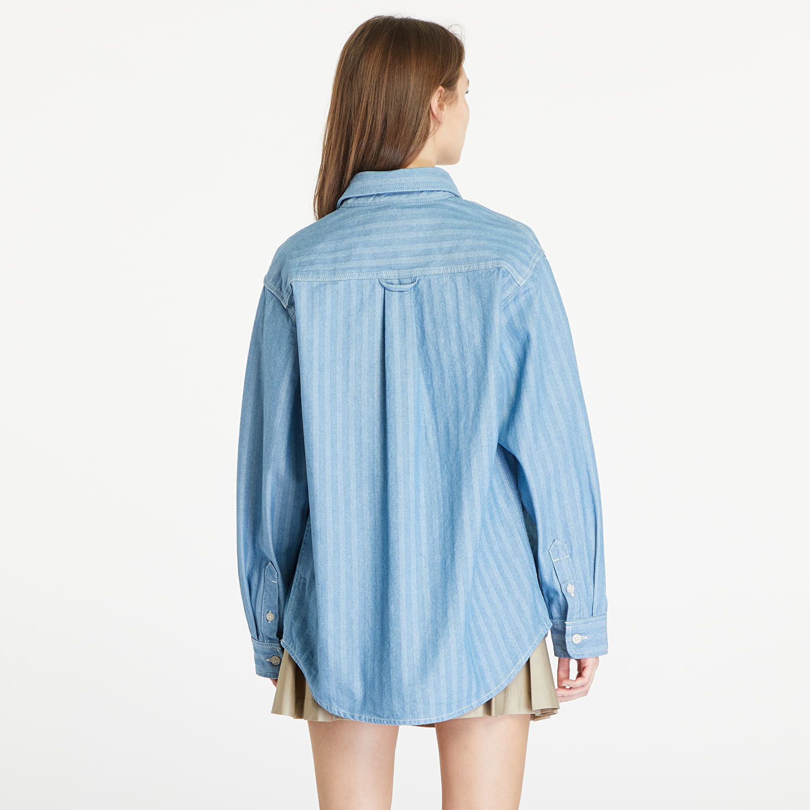 Overshirt Carhartt WIP Menard Shirt Jacket UNISEX Blue Rinsed