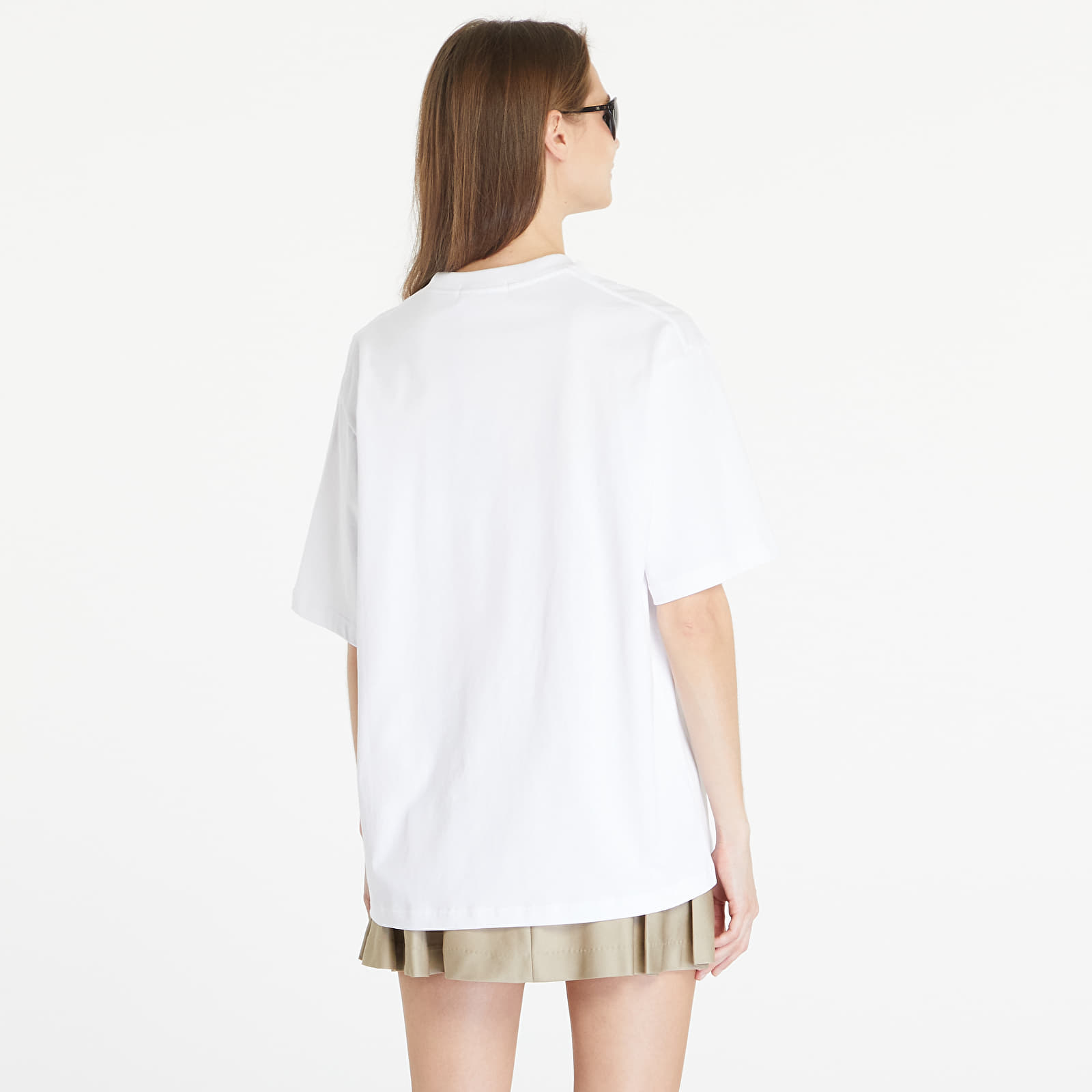 Tričká A BATHING APE Studs Bape Logo Relaxed Fit Tee White