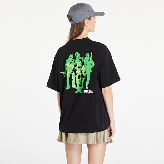 T-shirts A BATHING APE Bape Army Relaxed Fit Tee Black | Footshop