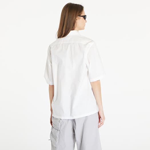 Hemden C.P. Company Short Sleeve Shirt Gauze White | Footshop