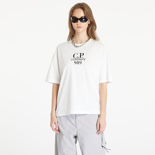 T shirts C.P. Company Short Sleeve T Shirt Gauze White Footshop