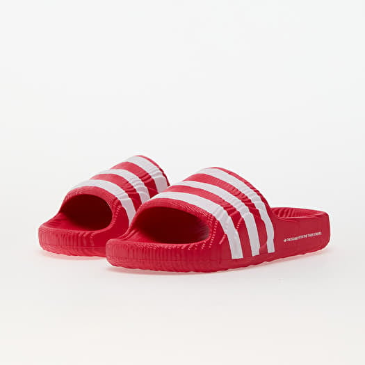 Adidas adilette scarlet on sale