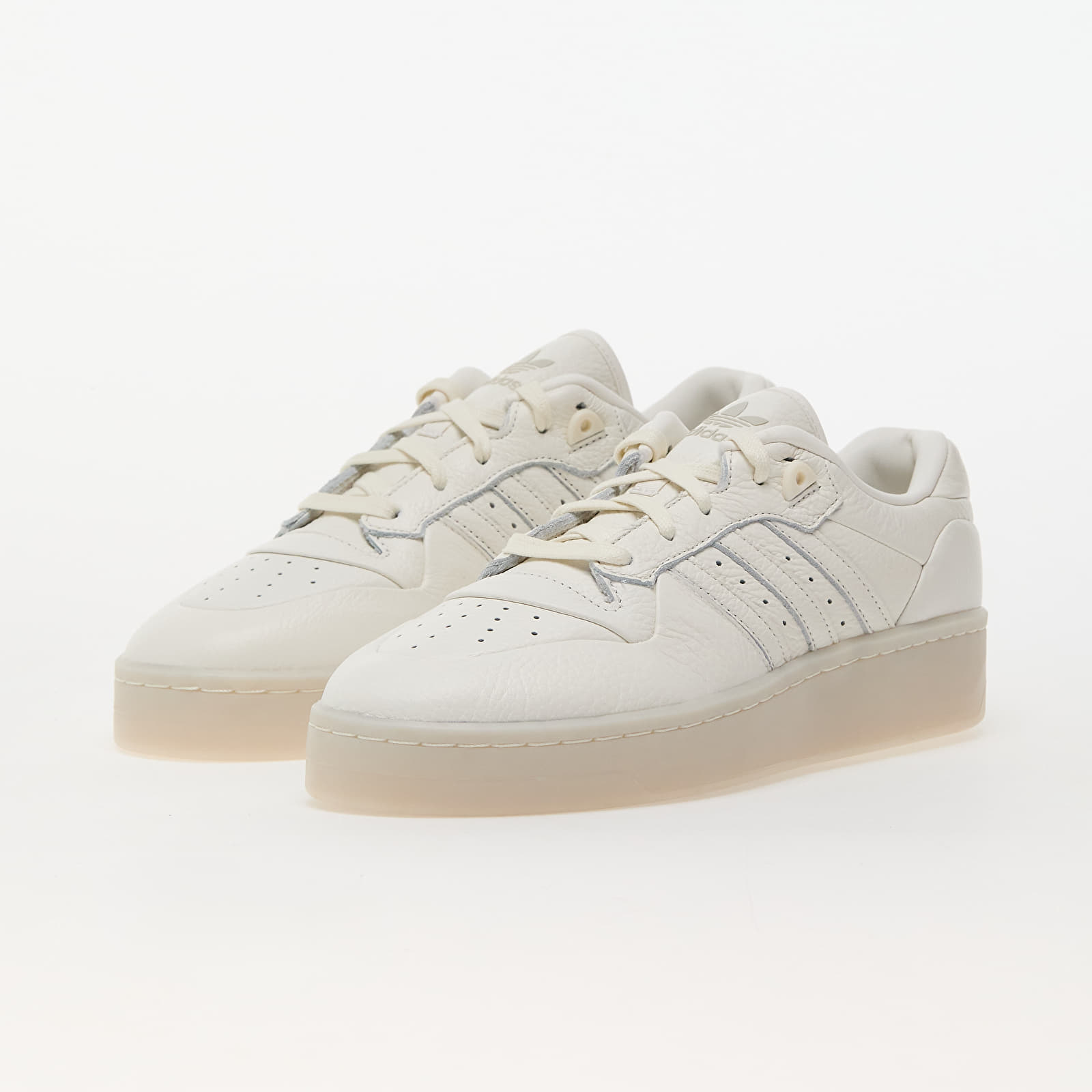 Sneakers Adidas Rivalry Lux Low Cloud White Ivory Core Black US 4
