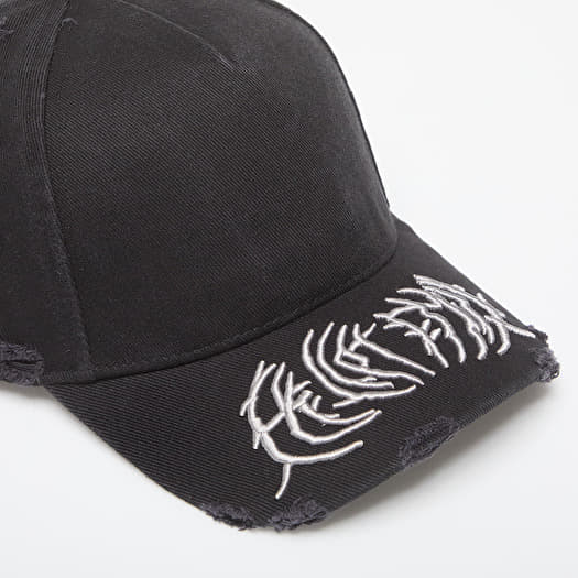 0*様 heliot emil DISTORTED CAP black Caps HELIOT EMIL Distorted Cap Black | Footshop