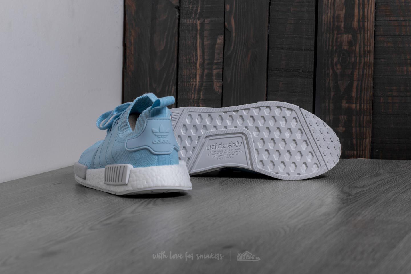 Ice shop blue nmds