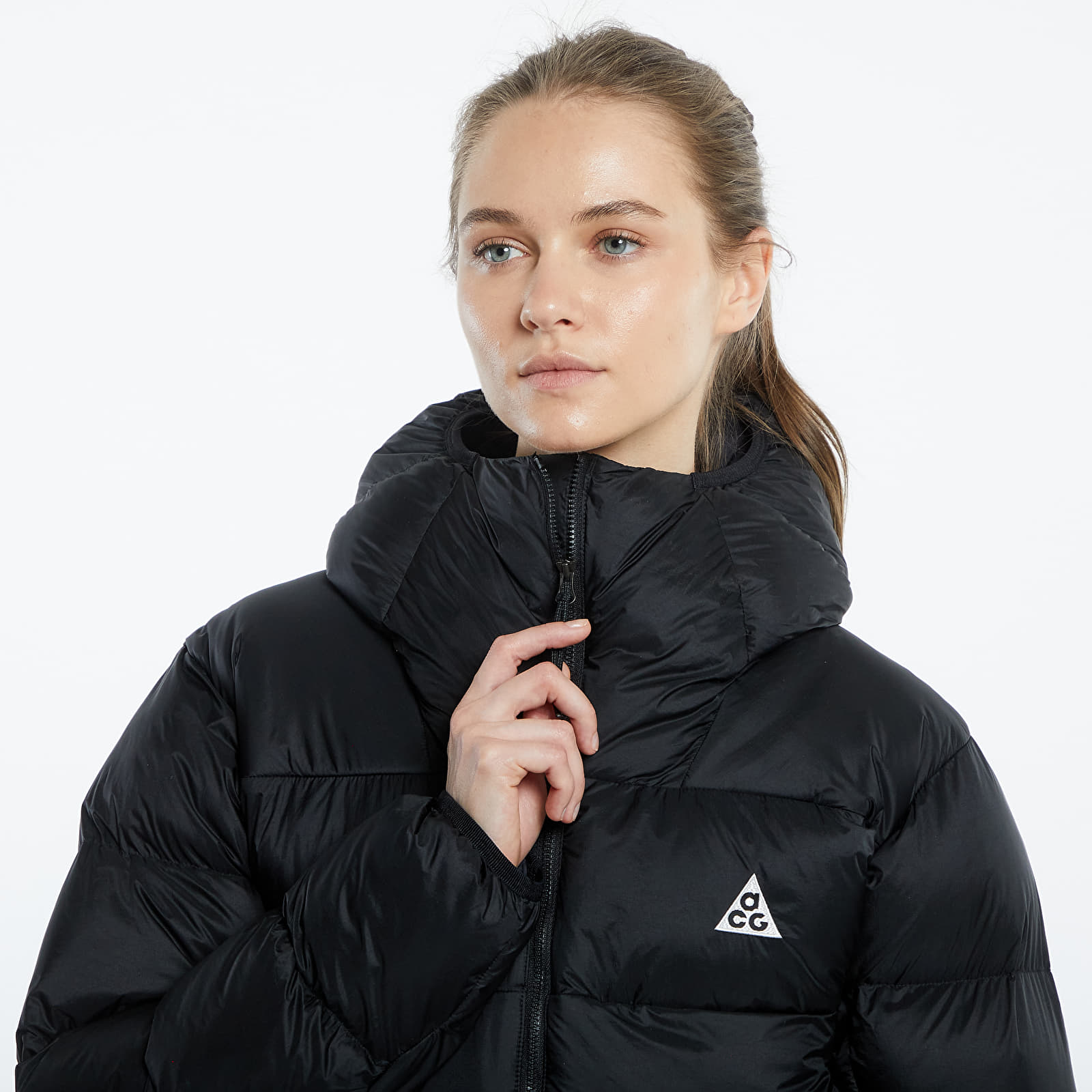 Jacken Nike Therma-FIT ADV ACG "Lunar Lake" Puffer Jacket Black/ Summit White