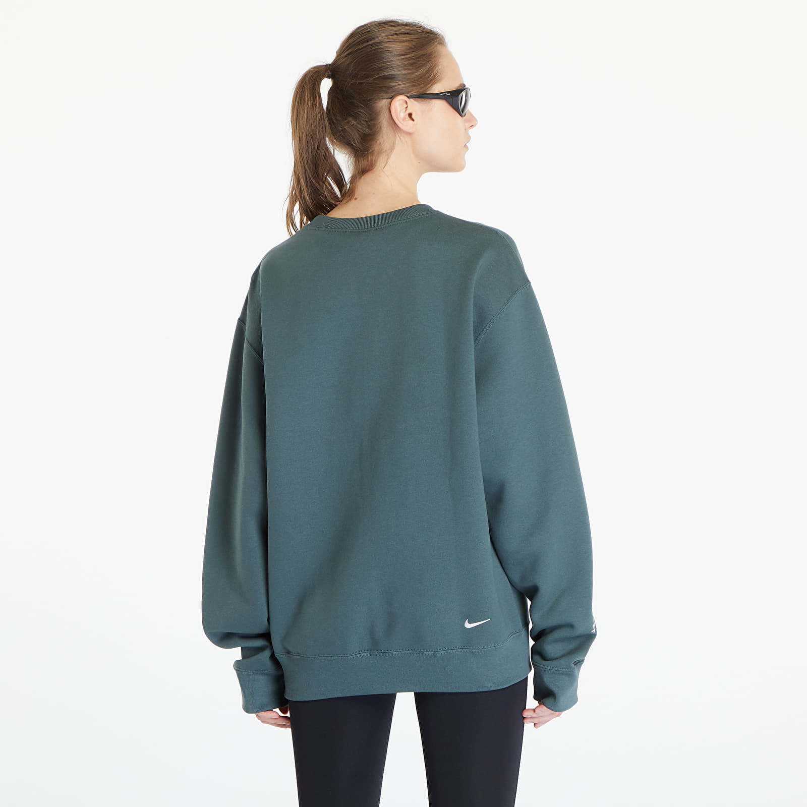 Mikiny Nike ACG Therma-FIT Fleece Crew Vintage Green/ Vintage Green/ Summit White