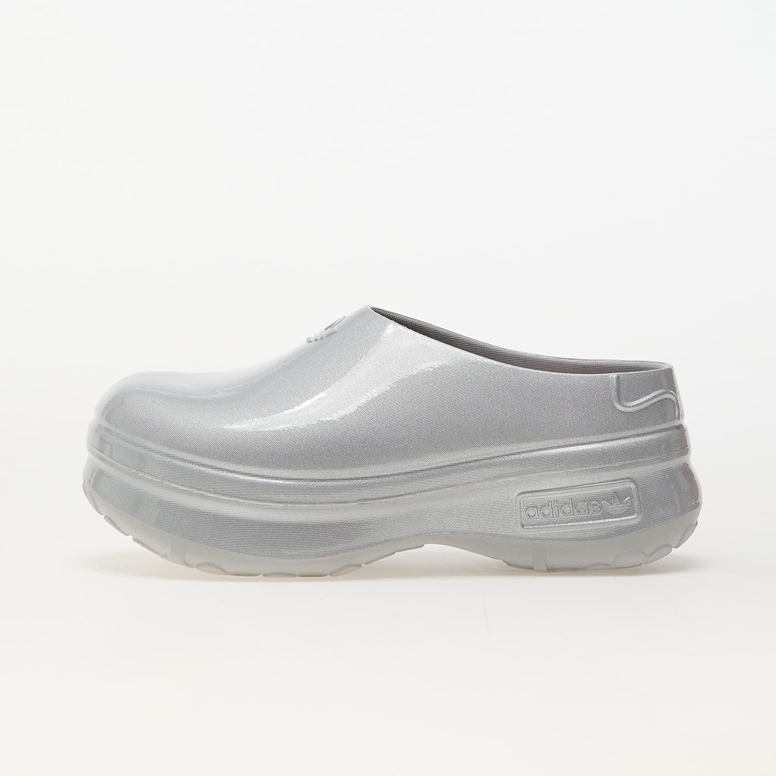Obuwie adidas x Pabllo Vittar Pride Adifom Stan Mule Silver Metallic/ Lucid Pink/ Core Black