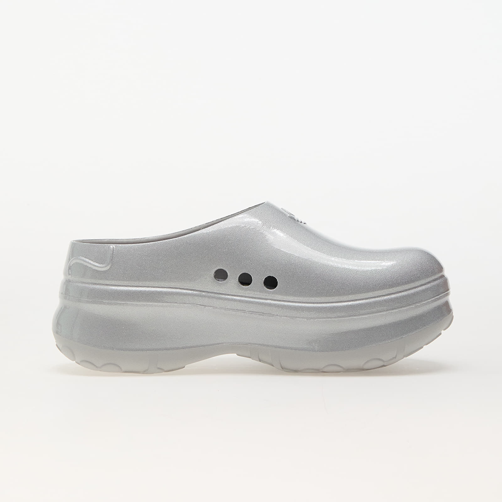 Obuwie adidas x Pabllo Vittar Pride Adifom Stan Mule Silver Metallic/ Lucid Pink/ Core Black