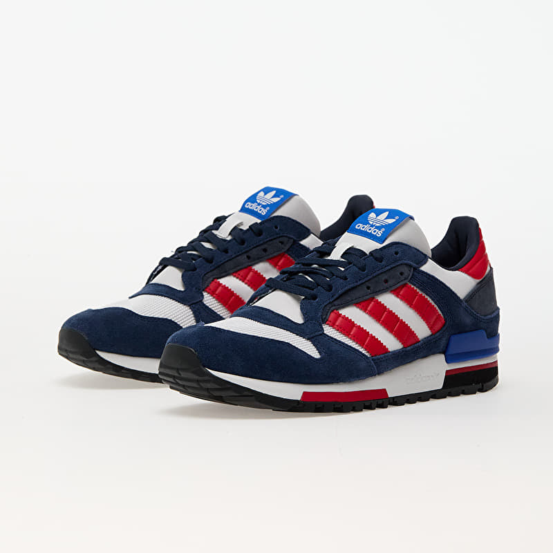 enu Shoes adidas ZX 600 Collegiate Navy/ Better Scarlet/ Crystal White