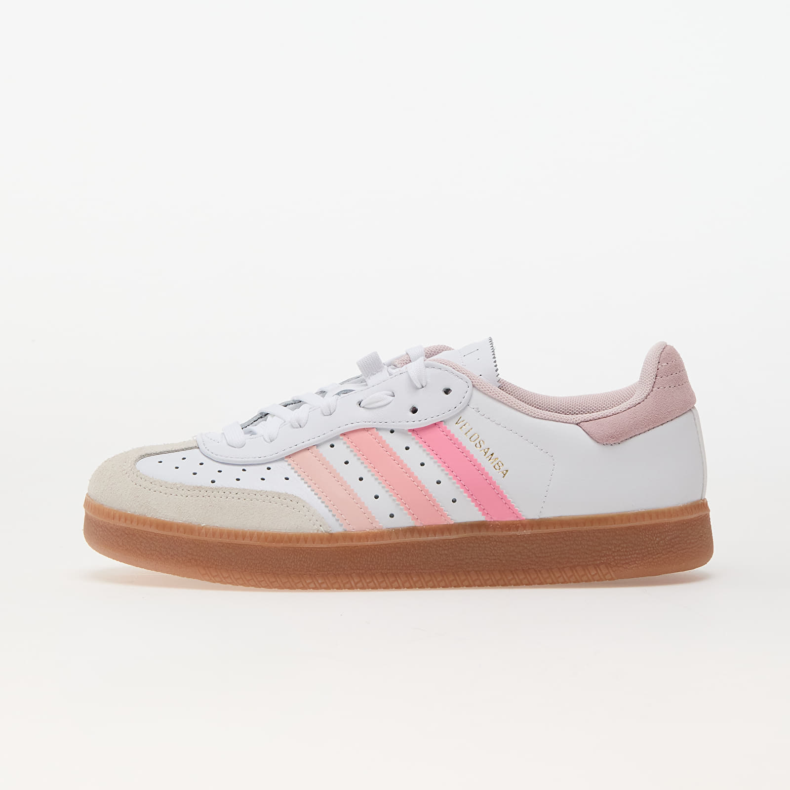 Schuhe adidas Velosamba Leather Ftw White/ Sanpin/ Gold Metallic
