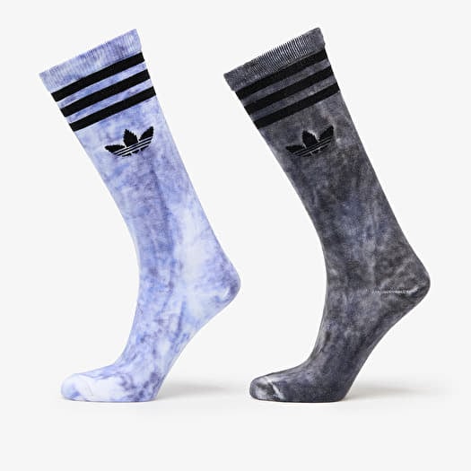 adidas Tie Dye Crew Socks 2-Pack Black