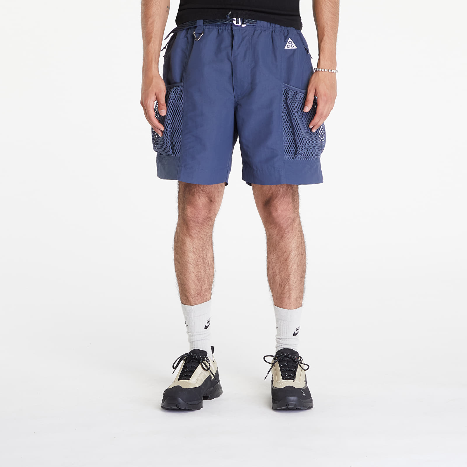 Szorty Nike ACG "Snowgrass" Men's Cargo Shorts Thunder Blue/ Summit White