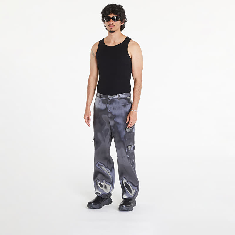 HELIOT EMIL Liquid Metal Cargo Pants Metalic | Footshop
