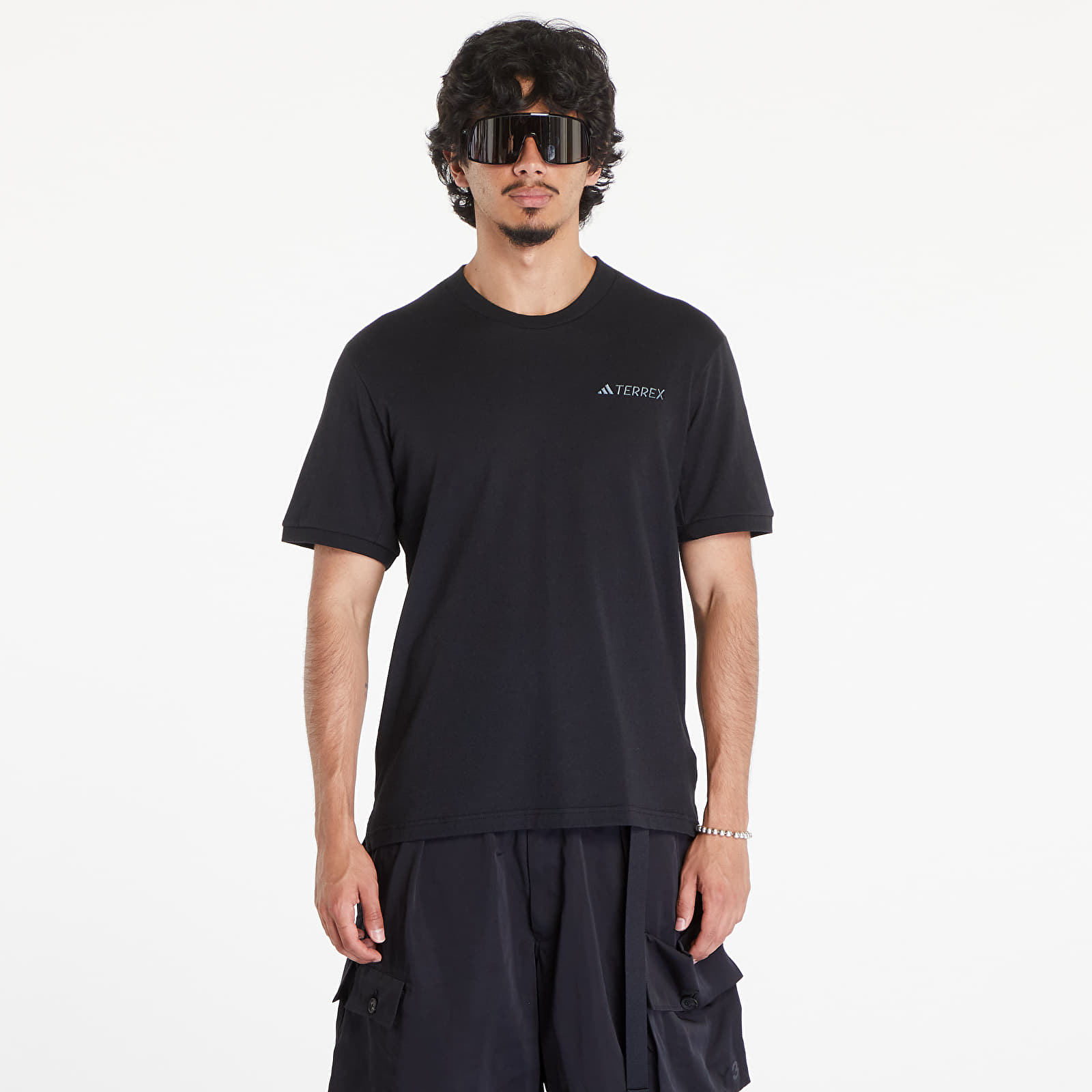 T-Shirts adidas Terrex Xploric Logo Short Sleeve Tee Black