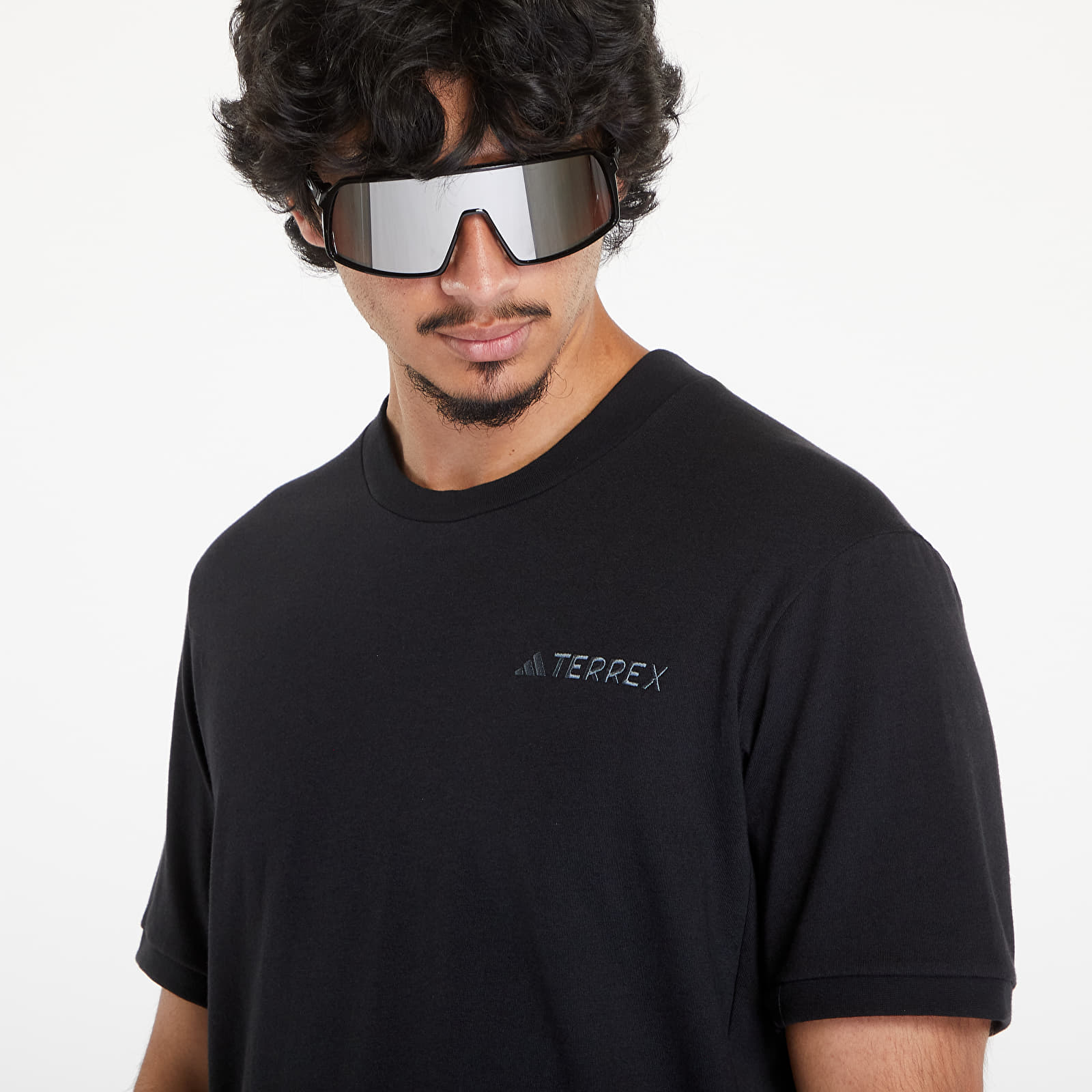 T-Shirts adidas Terrex Xploric Logo Short Sleeve Tee Black