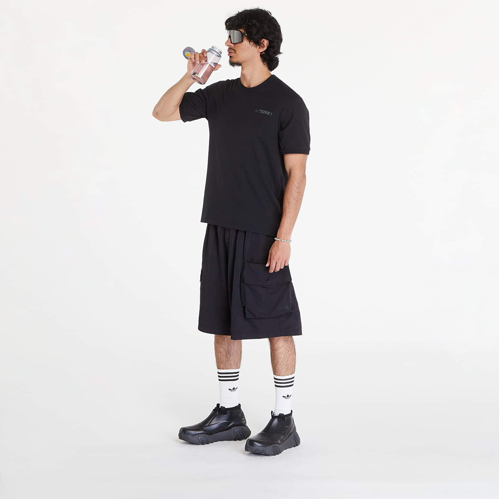 T-Shirts adidas Terrex Xploric Logo Short Sleeve Tee Black