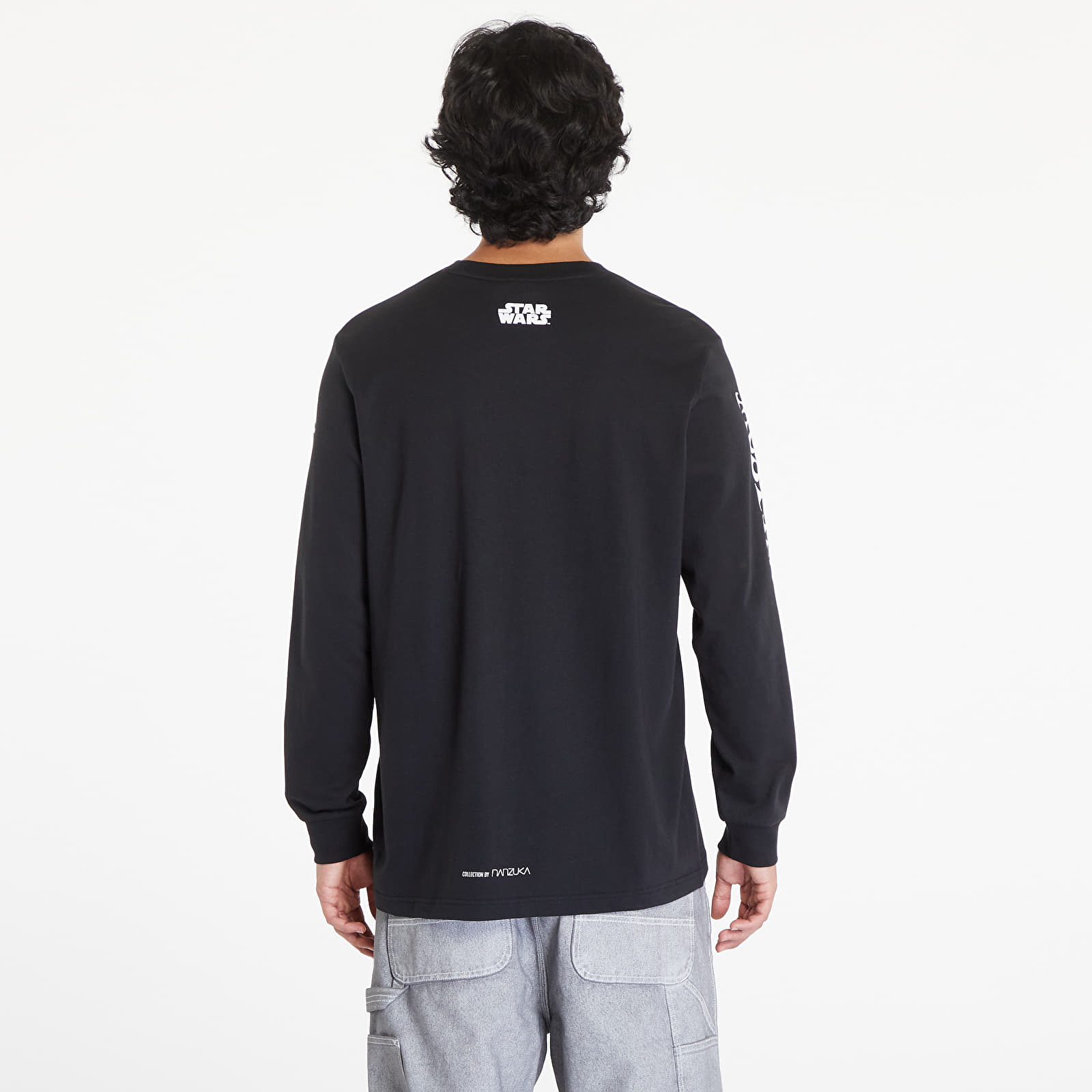 T-skjorter adidas x Star Wars Nanzuka Long Sleeve Tee Black