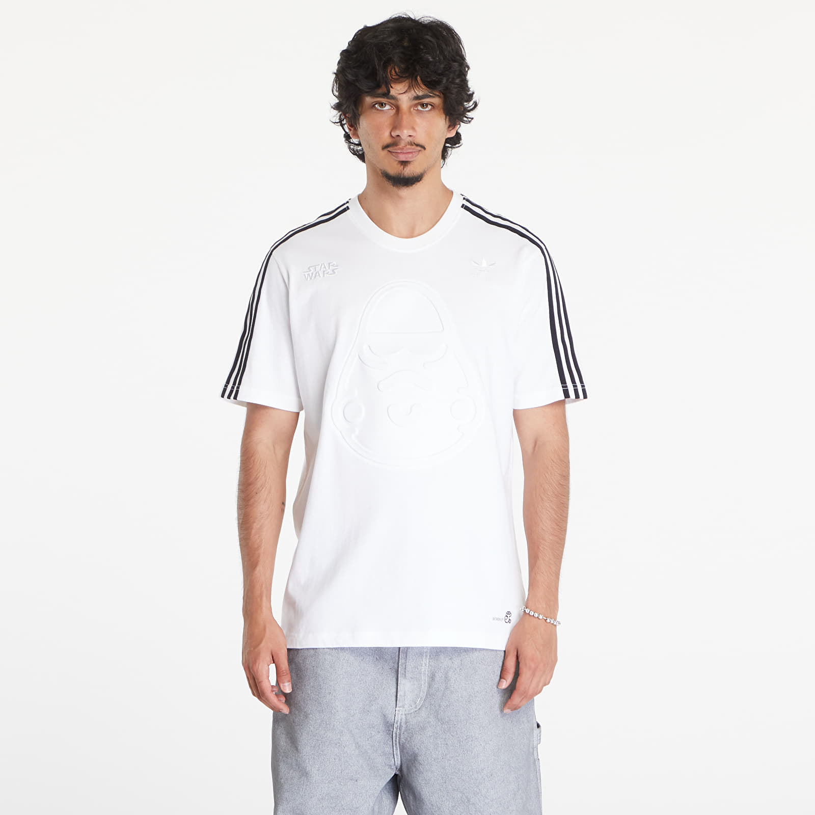 T-shirts adidas x Star Wars Nanzuka Short Sleeve Tee White
