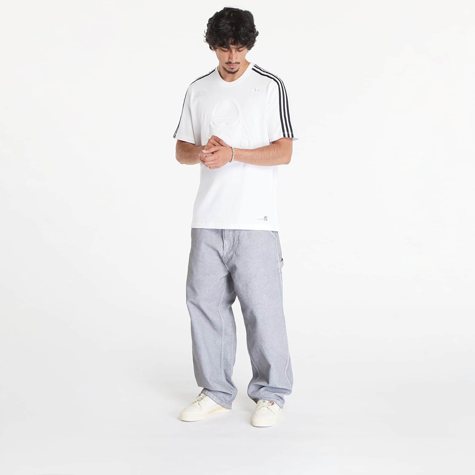 T-shirts adidas x Star Wars Nanzuka Short Sleeve Tee White
