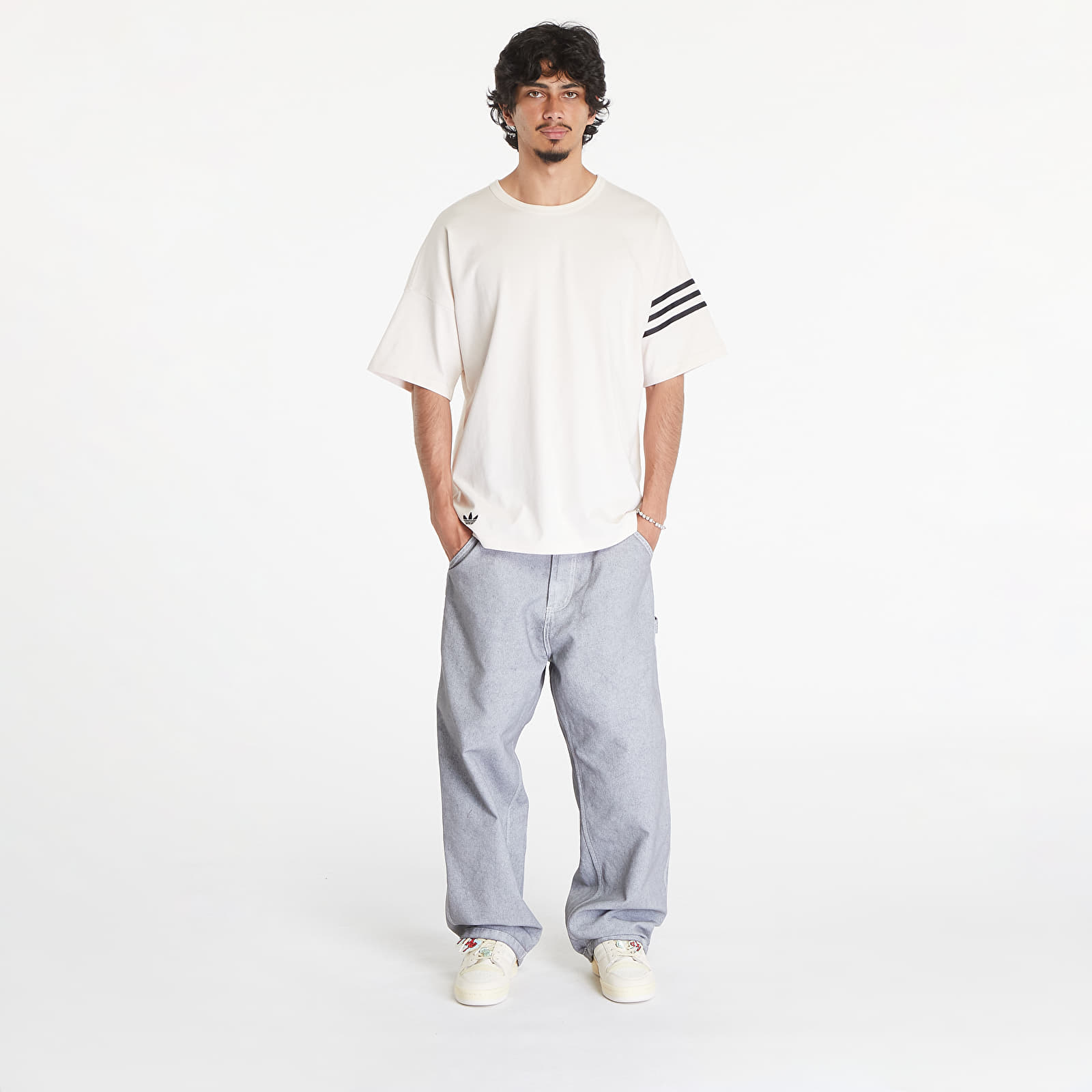 Majice T-shirt adidas Neuclassics Tee Wonder White