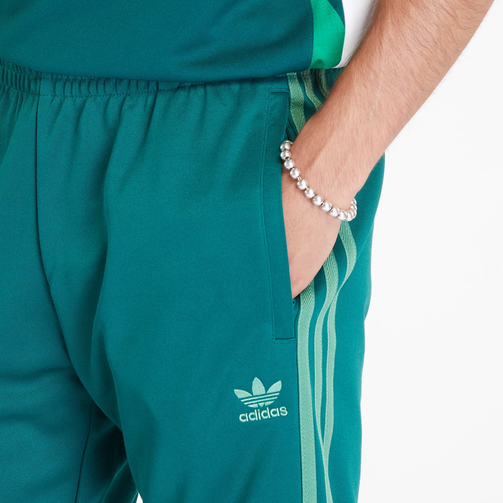 Jogger Pants adidas Adicolor Classics Sst Track Pant Collegiate Green / Preloved Green