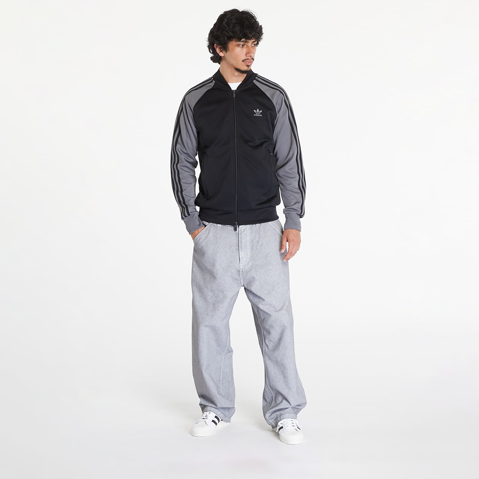 Bluzy adidas Sst Track Top Black/ Grey Four
