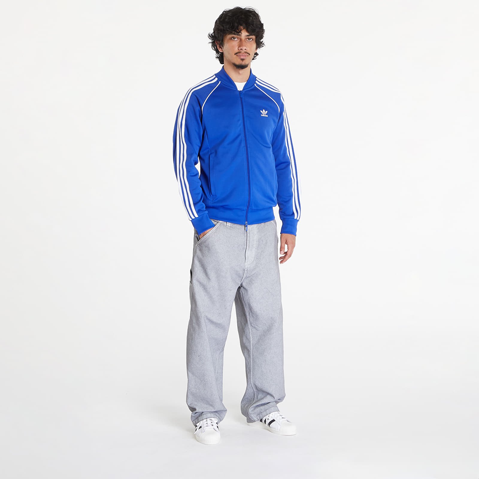 Bluzy adidas Sst Track Top Semi Lucid Blue
