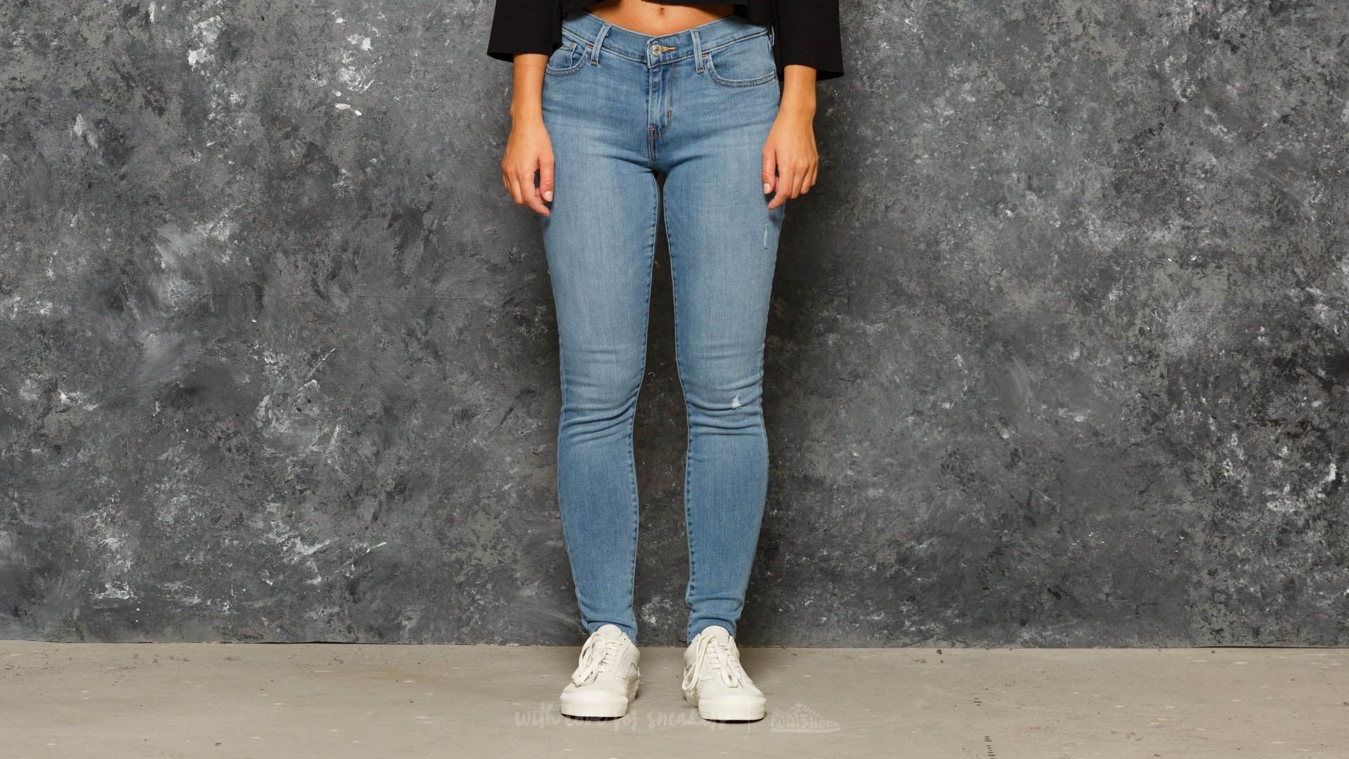 Hosen Levi's® 710 Super Skinny Jeans Raindrop Blue