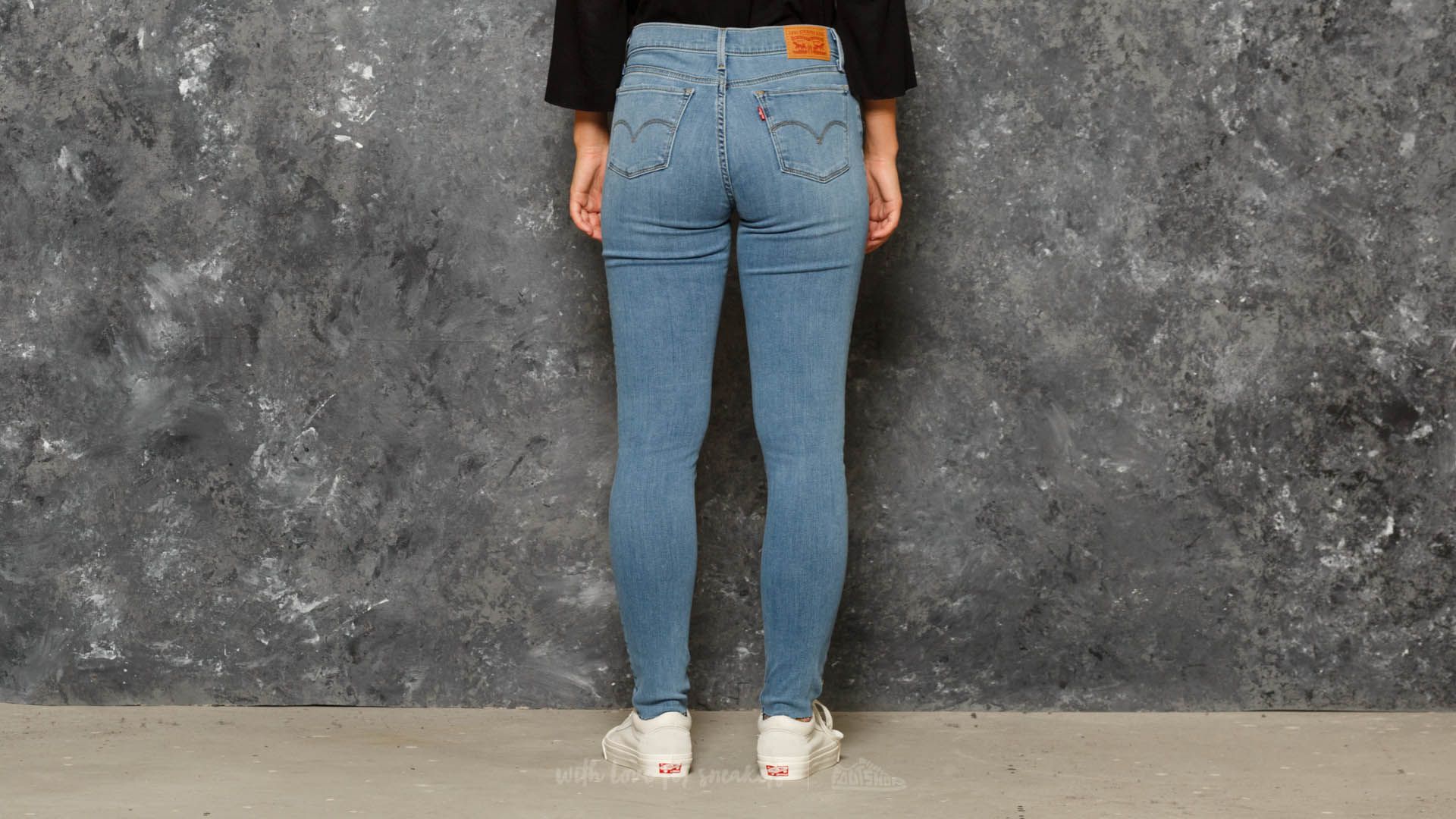 Hosen Levi's® 710 Super Skinny Jeans Raindrop Blue