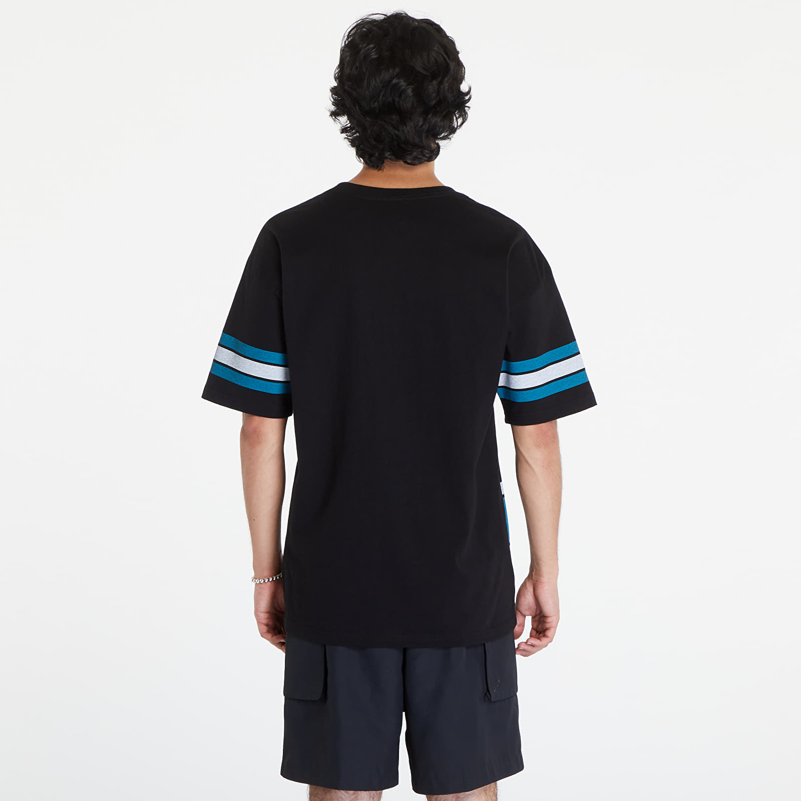 Pánská trička Mitchell & Ness NHL Fashion Oversized SS Tee Current Logo San Jose Sharks Black