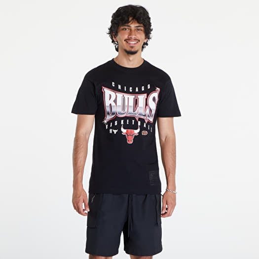 Mitchell & Ness NBA Glow Up Tee Chicago Bulls Black