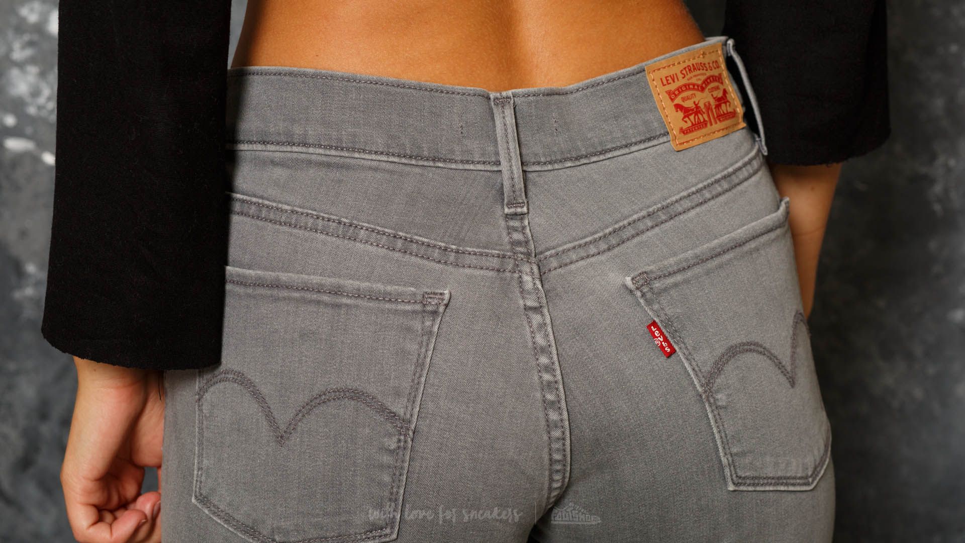 Levi's 710 grey hot sale