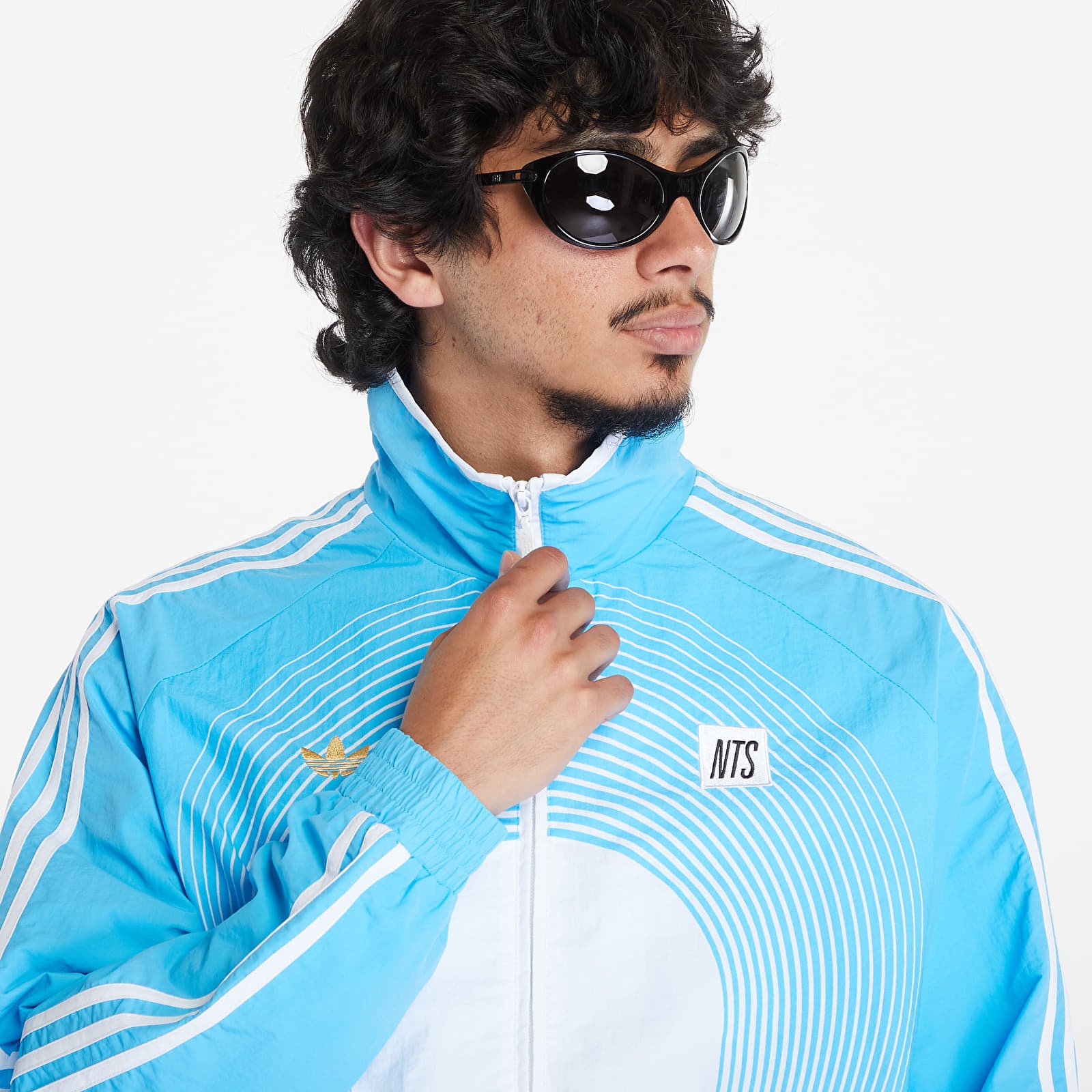 Jackets adidas x NTS Radio Allover Tracktop Sky Rush