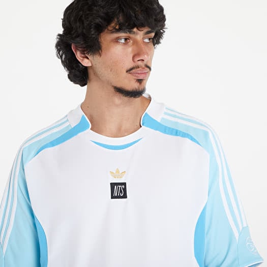 T shirt adidas blu hot sale
