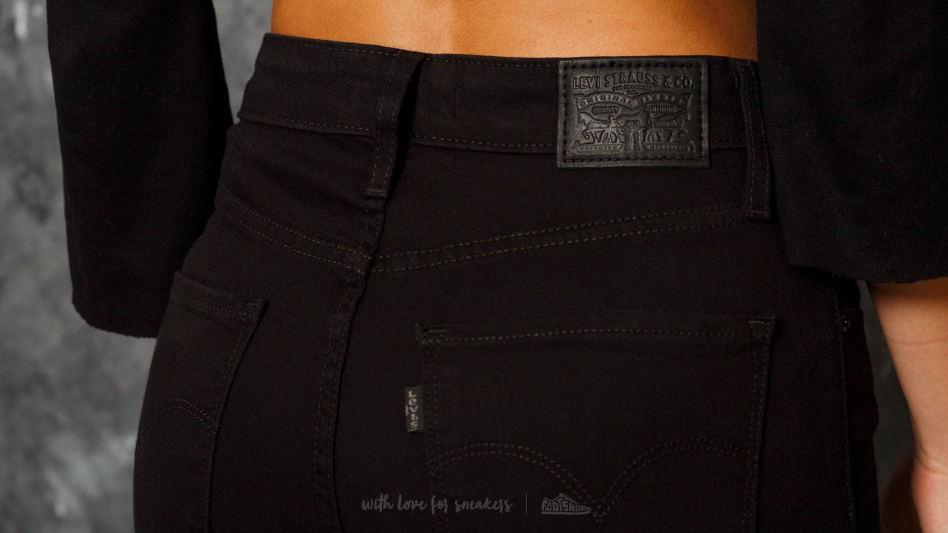 Levi's 721 high 2025 rise skinny black sheep