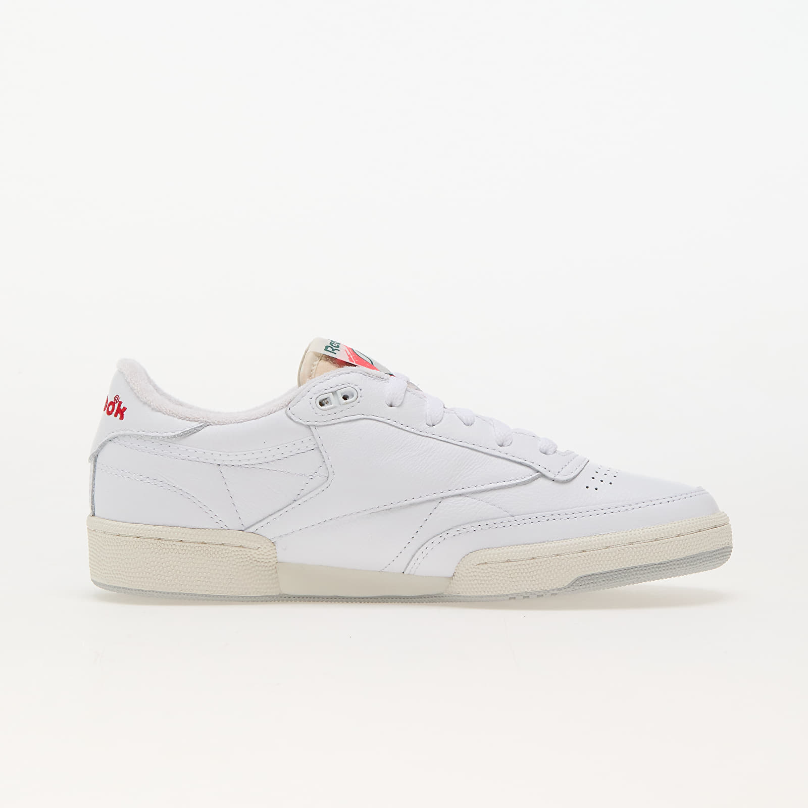 Men's shoes Reebok Club C 85 Vintage White/ Chalk/ Vector Red